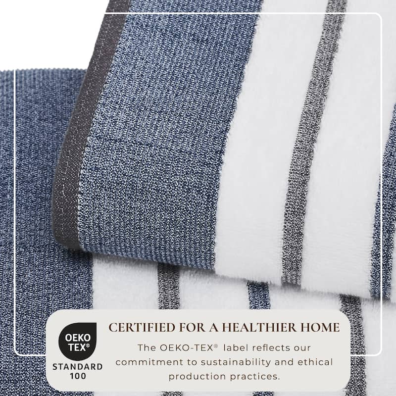 Linery & Co. Luxury Cotton Decorative Towel Set.