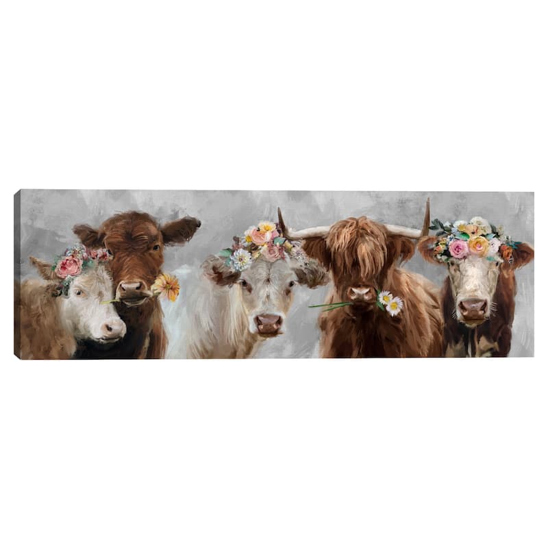 Moo Review Canvas Art Print