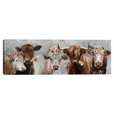 Moo Review Canvas Art Print