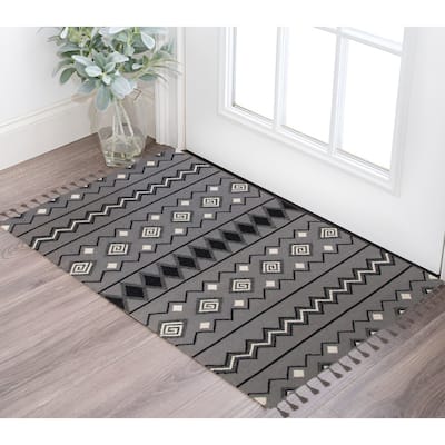 HomeRoots Tribal Southwest Rectangle Area Rug