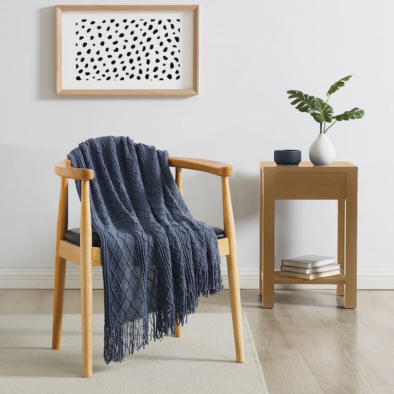 Brooklyn Loom Woven Texture 50x60 Throw