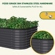 preview thumbnail 38 of 39, VEIKOUS 24''H Galvanized Raised Garden Bed, Durable Outdoor Planter Box with Rust-Resistant Steel