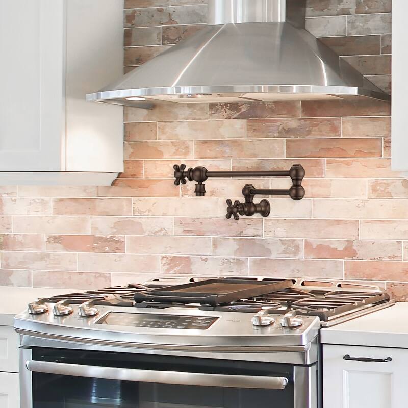 Whitehaus WHKPFCR3-9550-NT Vintage III Plus 1.8 GPM Wall Mounted