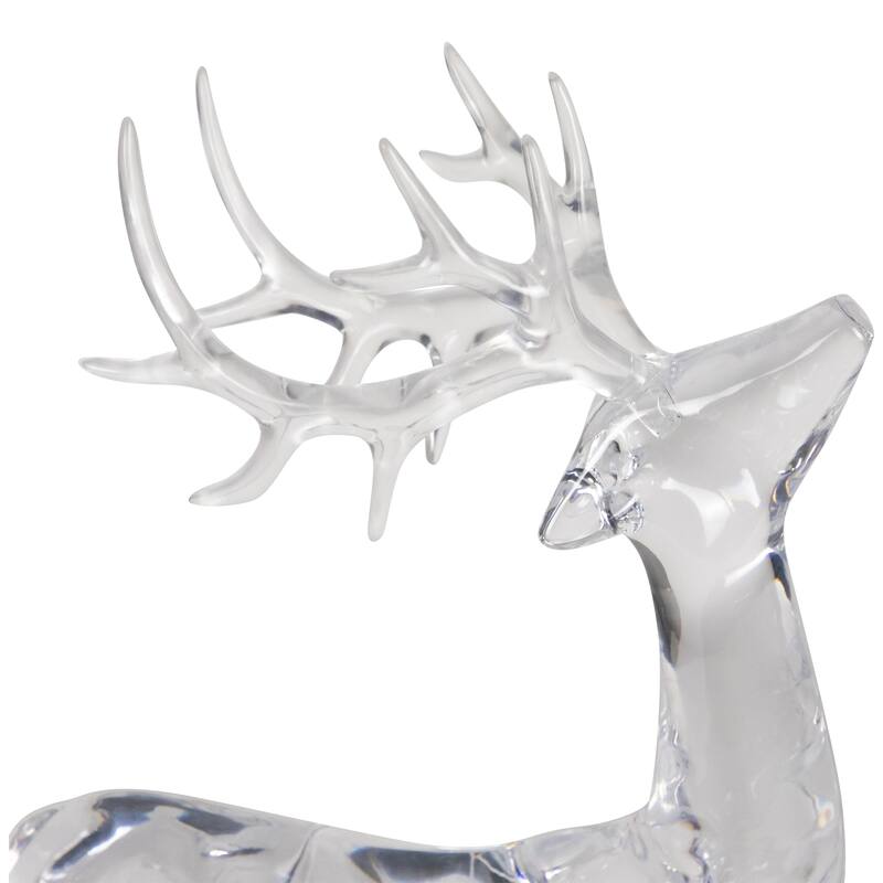 Standing Acrylic Deer Christmas Decoration - 15"