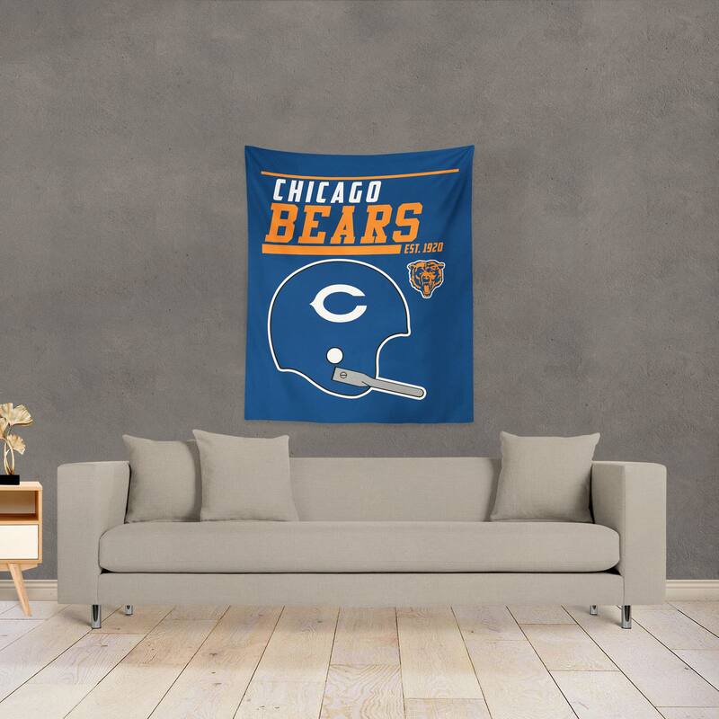 NFL Chicago Bears 40 YD Dash Legacy Wall Hanging - 34"x40"