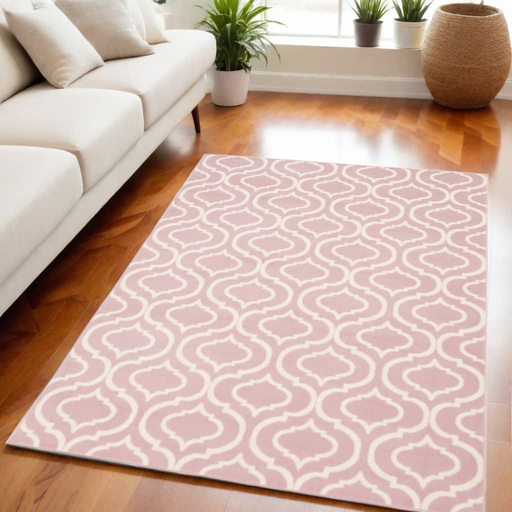 Qivo Power Loomed Durable Area Rug By HomeRoots - 87' X '63' X '0.5