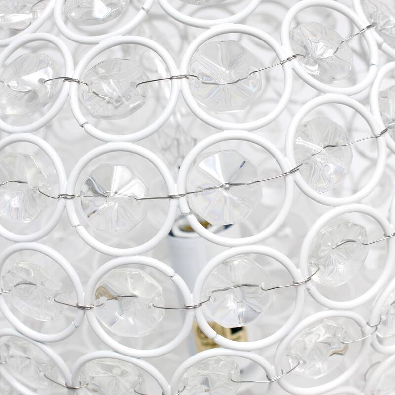 Crystal Ball Sequin Table Lamp