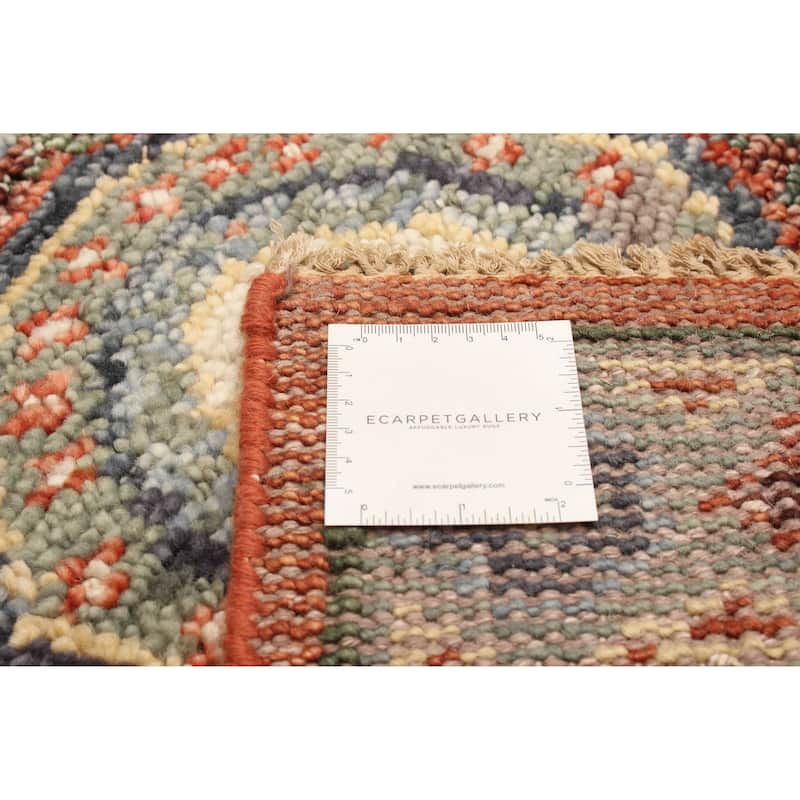 ECARPETGALLERY Hand-knotted Jules Serapi Copper Wool Rug - 2'6 x 8'0