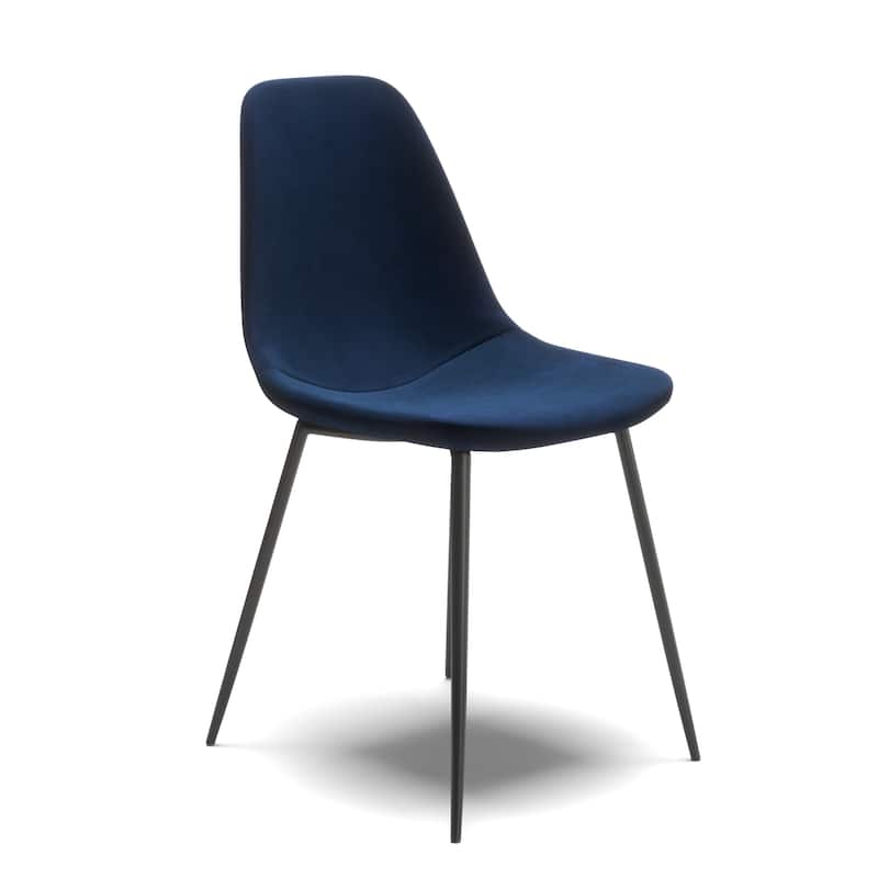 Maxine Velvet Side Chairs (Set of 2) - Ink Performance