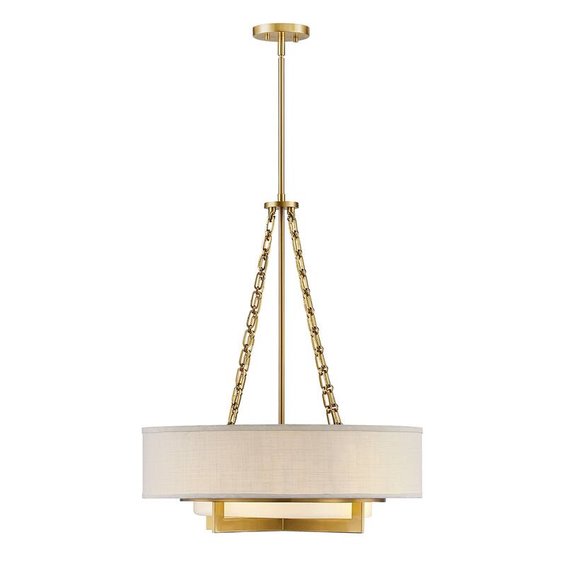 Savoy House 7-4999-4 Brentwood 4 Light 24" Wide LED Pendant