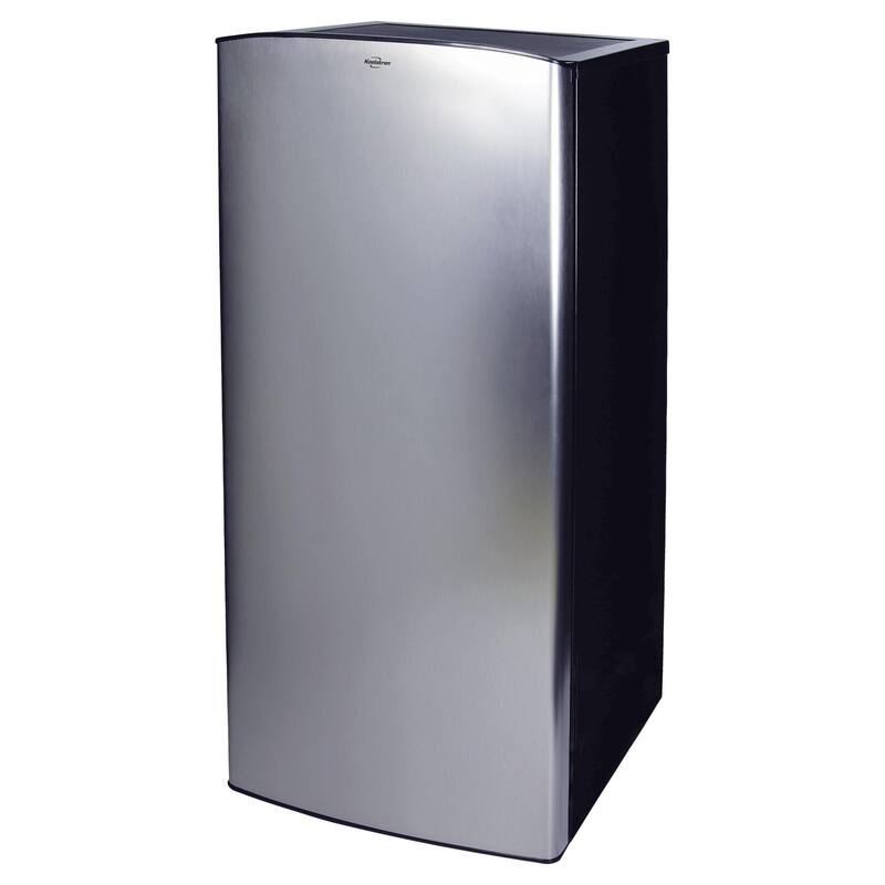 Koolatron Stainless Steel Compact Fridge w/ Freezer, 6.2 cu ft (176L)