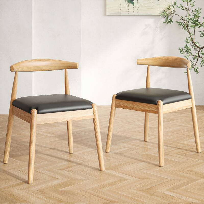 Set of 2 Mid-Century Modern Dining Chairs