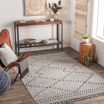 Livabliss Palermo Moroccan Geometric Area Rug
