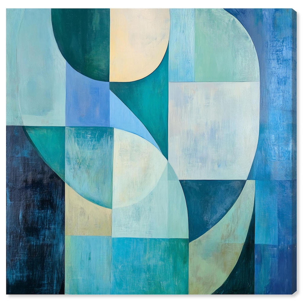 Color Blocks I Canvas by Art Remedy, Gallery Wrapped