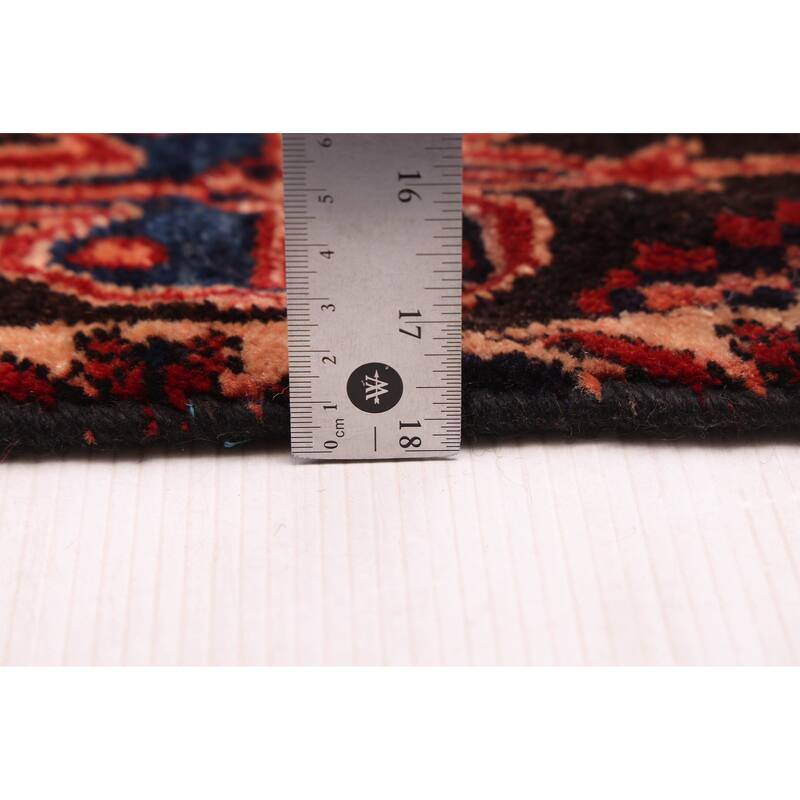 ECARPETGALLERY Hand-knotted Melis Dark Copper Wool Rug - 4'11 x 6'3