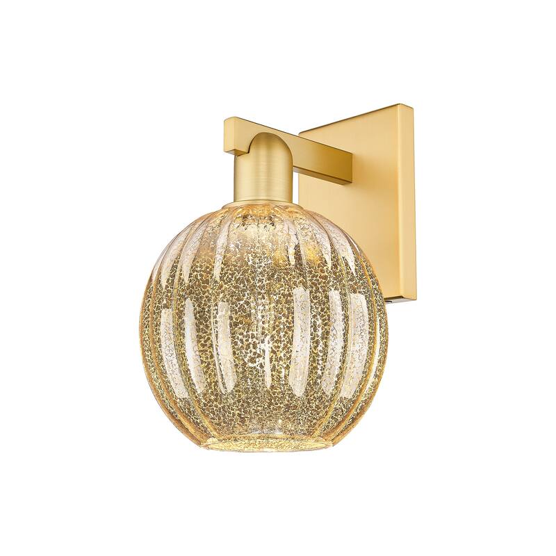 Innovations Lighting Downtown Urban - Preston - 1 Light 7" Globe Shade Wall-mounted Sconce