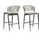 Option Counter Height-Umber Cushion