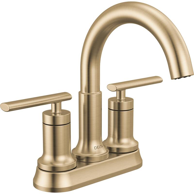 Delta 25442-MPU-DST Altado 1.2 GPM Centerset Bathroom Faucet with Push - Champagne Bronze