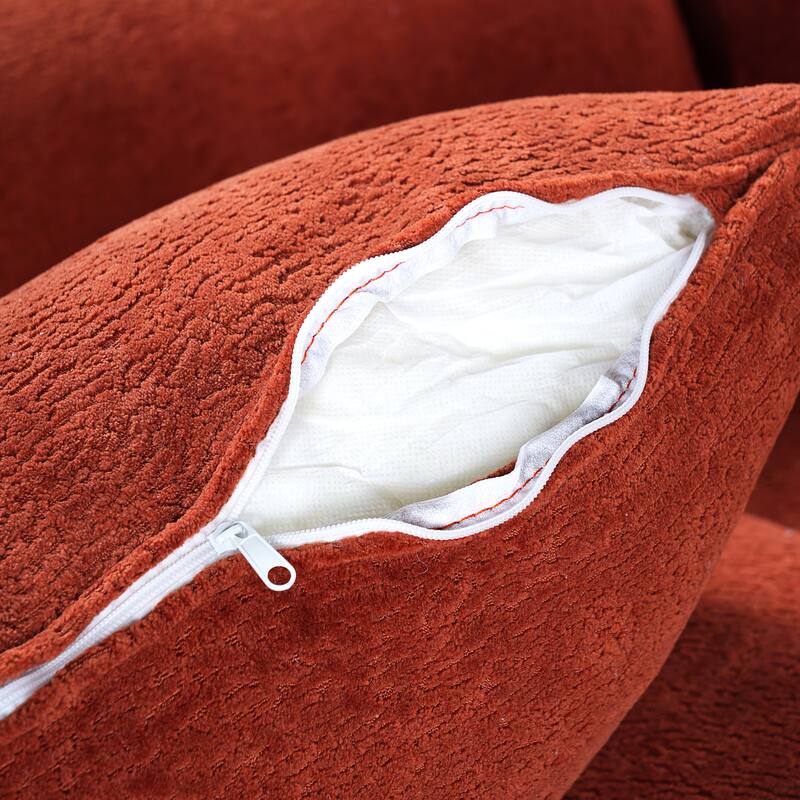 Christopher Knight Home - Modern Curved Upholstered Sectional Sofa