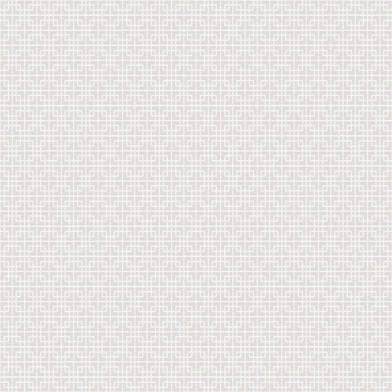 Galerie Wallcoverings TexStyle Collection Greek Key Non-woven Metallic Wallpaper Roll - 33 feet x 21 inches - Natural