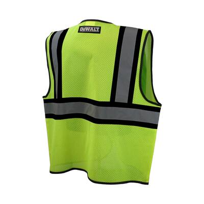DeWalt Reflective Class 2 Hi-Vis Safety Vest Green XXL