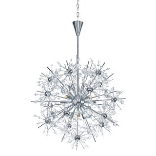 Starfire 11-Light Chandelier - Chrome