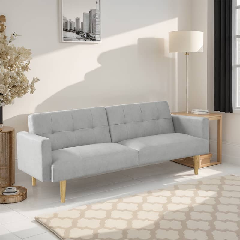 Indoor Sofa Bed with Adjustable Loveseat Couch