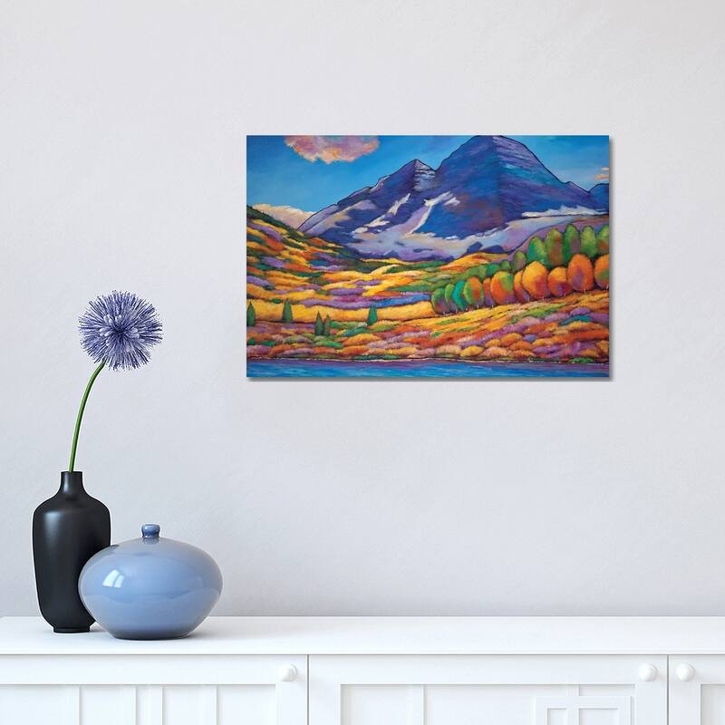 iCanvas "A Day In The Aspens" by Johnathan Harris Canvas Print - 12x18x1.5
