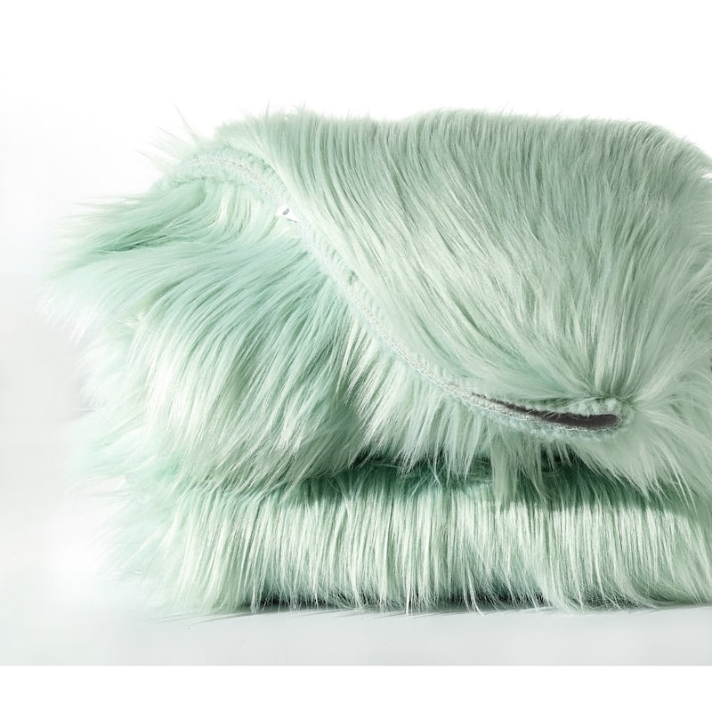 Serenta Shag Sheepskin Silky FauxFur Area Rug Sofa Decor - 24" x 36" - 24" x 36"