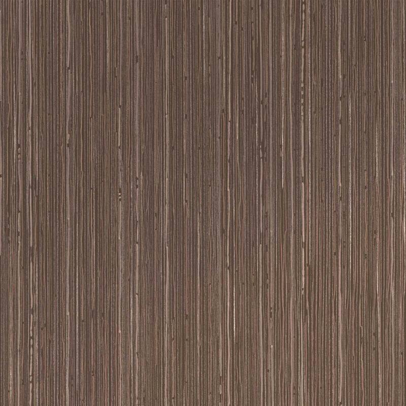 Fibre Stripe Sable Wallpaper