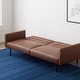 preview thumbnail 20 of 36, Lucid Comfort Collection Futon Sofa Bed with Buttonless Tufting