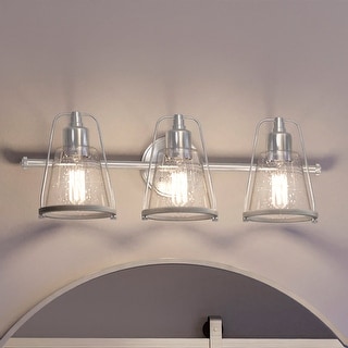 Luxury Coastal Bath Light, 8.25"H x 24"W, with Nautical Style, Brushed Nickel, BWP4072 by Urban Ambiance - 24