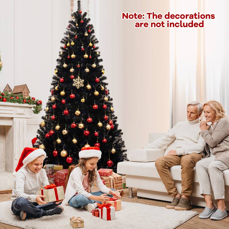 Gymax 6/7/8 Halloween Tree Artificial Decoration Tree w758/1040/1408 - See Details
