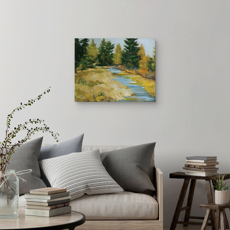 Creekside by Alexi Fine Canvas Art Print