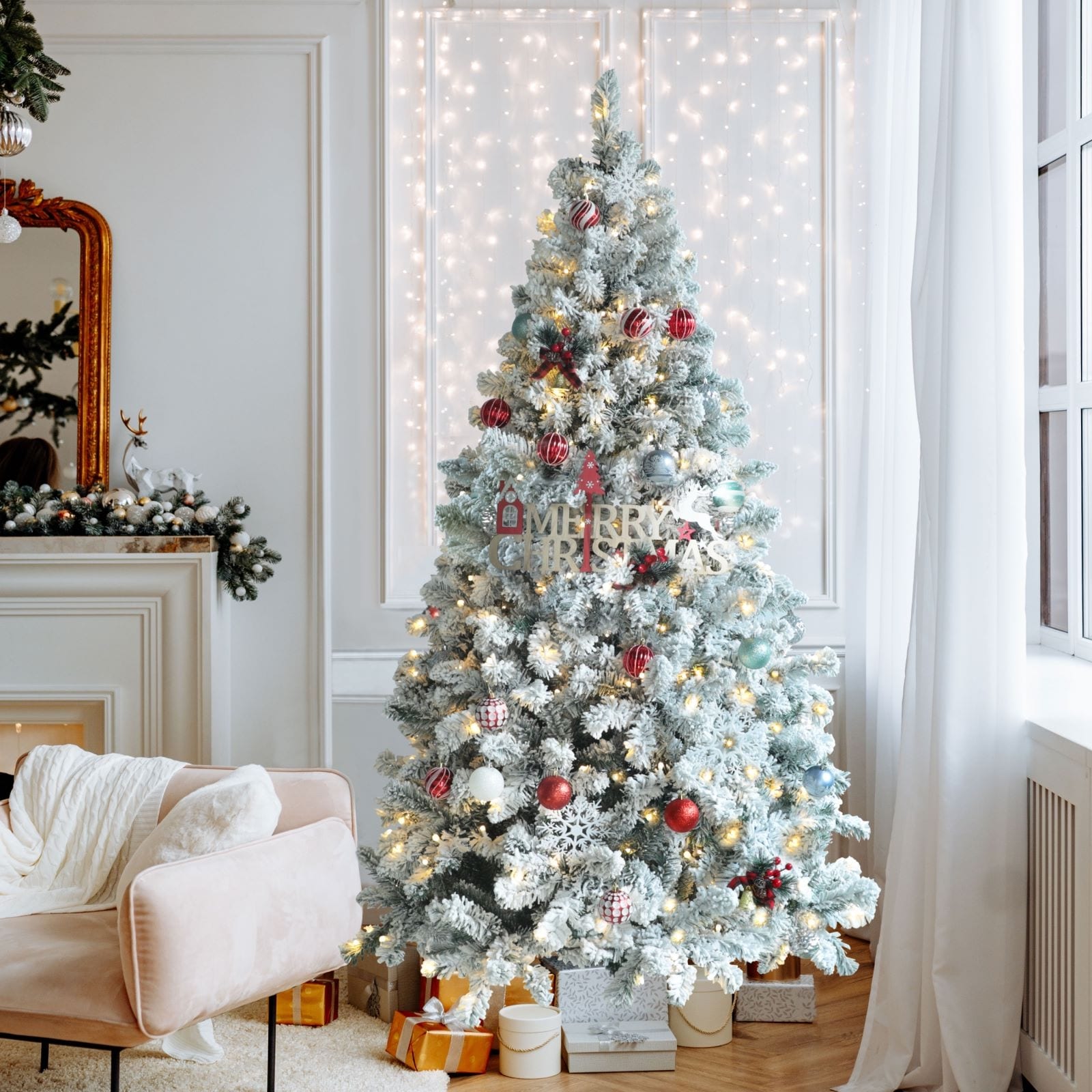 White Christmas Trees Bed Bath Beyond