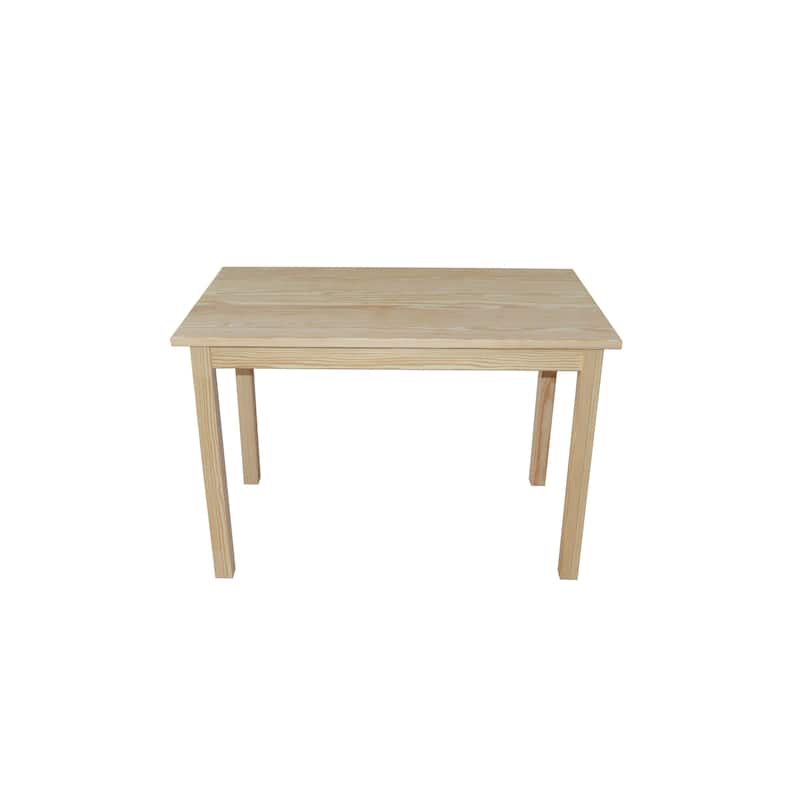 45" Yellow Pine Table - N/A