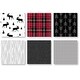 preview thumbnail 6 of 4, Sweet Jojo Designs Grey, Black and Red Woodland Plaid and Arrow Rustic Patch Collection Boy 2 Piece Twin-size Comforter Set
