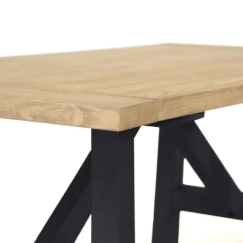 Cascais 72" Rectangular Table with Farmhouse Base