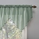 preview thumbnail 37 of 73, No. 918 Erica Crushed Voile Ascot Beaded Sheer Rod Pocket 1-Piece Curtain Valance