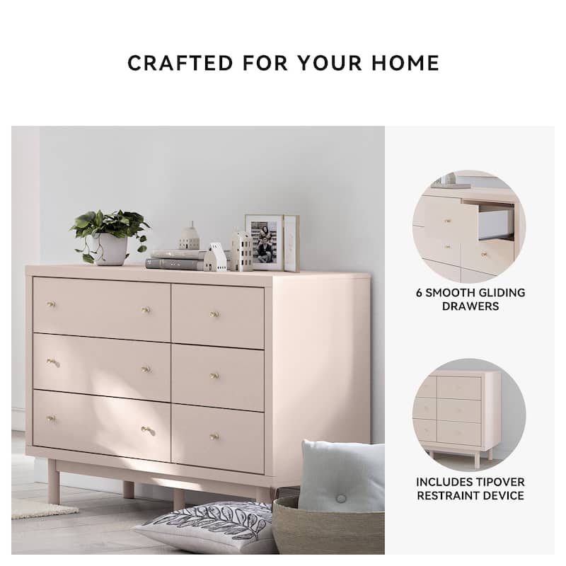 Signature Design by Ashley Wistenpine Pink Dresser