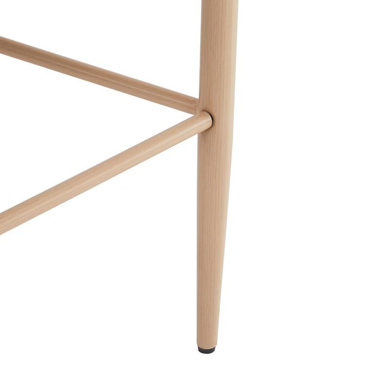 Barstools Set Of 2,Upholstered Bar Stools With Back