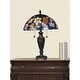preview thumbnail 2 of 3, Florieta Dale Tiffany Table Lamp. - 24" Tall