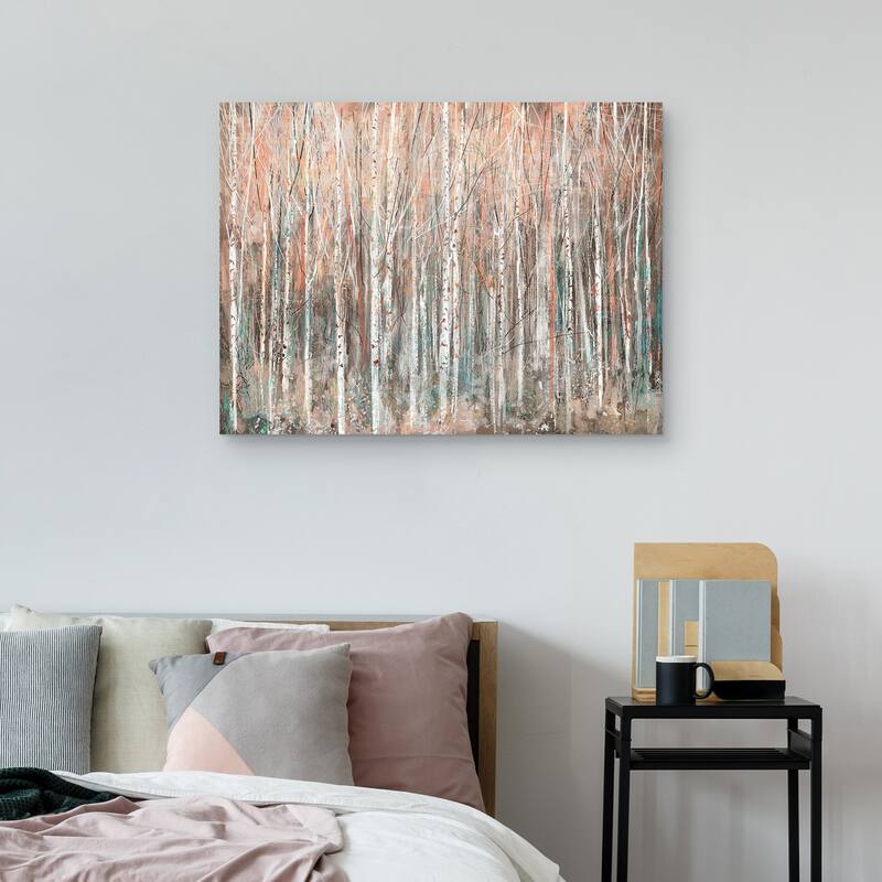 Coral Trees II by Studio Arts Canvas Art Print