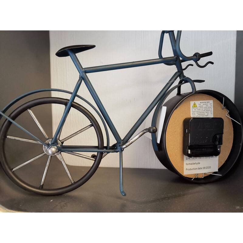 Roman Numbers Bike Clock - Small Size Roman Numbers Bike Clock
