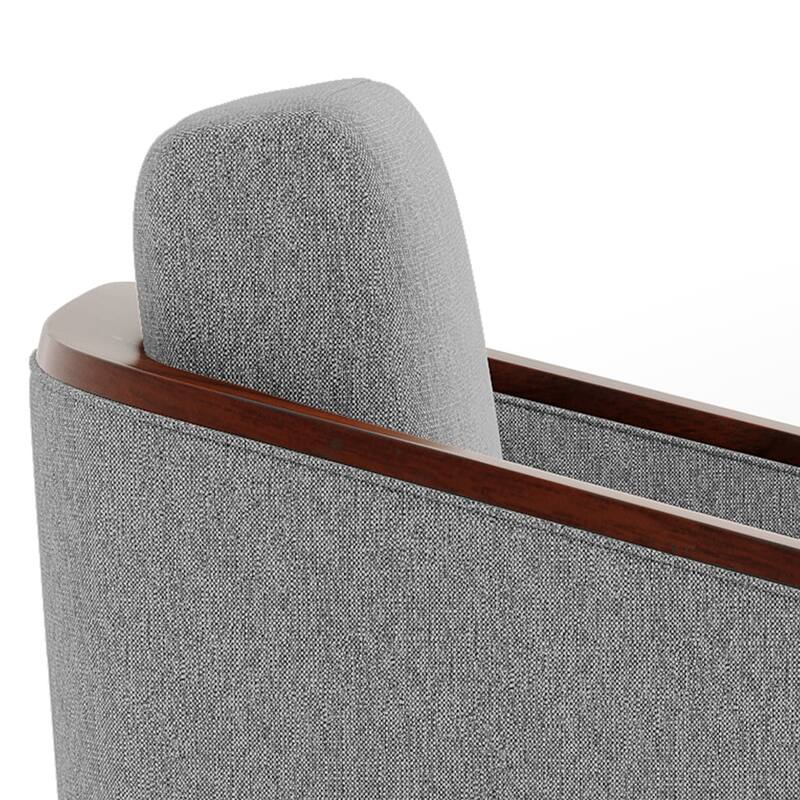 Modern Upholstered Swivel Accent Chair