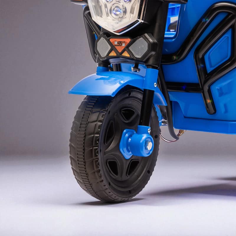 12V Kids Electric 3-Wheel Cargo Truck with Storage, LED Lights, Music, Anti-Slip Wheels, Wide Seat & Stable Trike Design