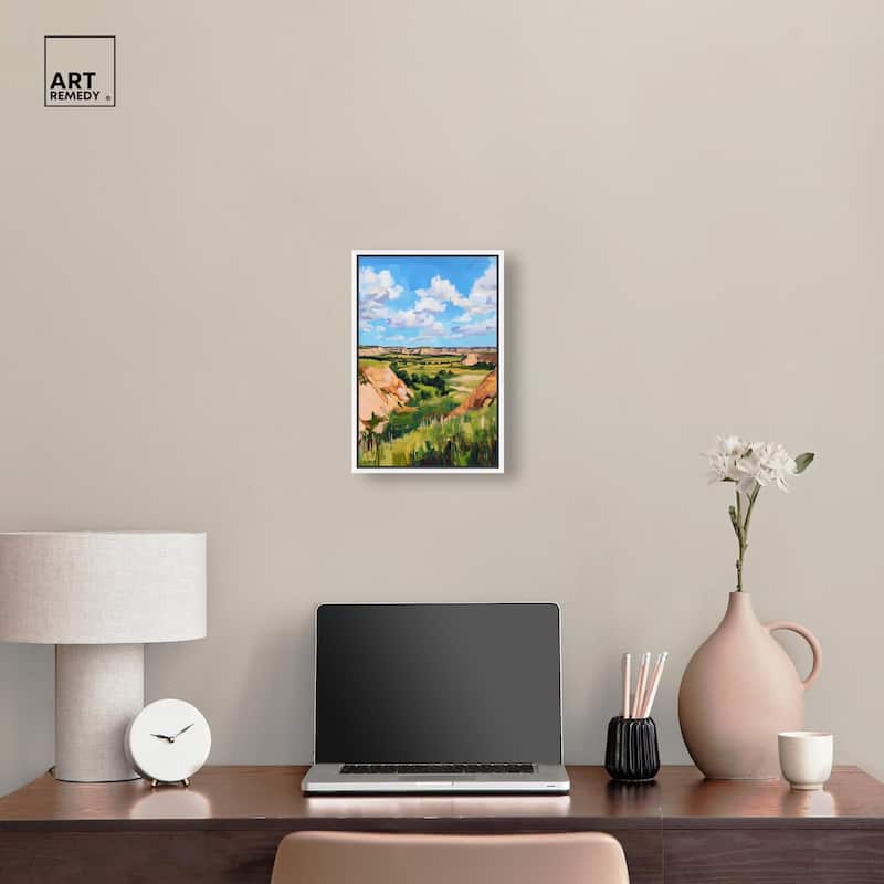Rolling Hills and Sky I Canvas by Art Remedy