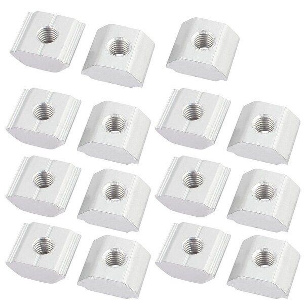 15Pcs Aluminum Solar Panel Mounting Brackets-Mid Clamp for Framed Panels