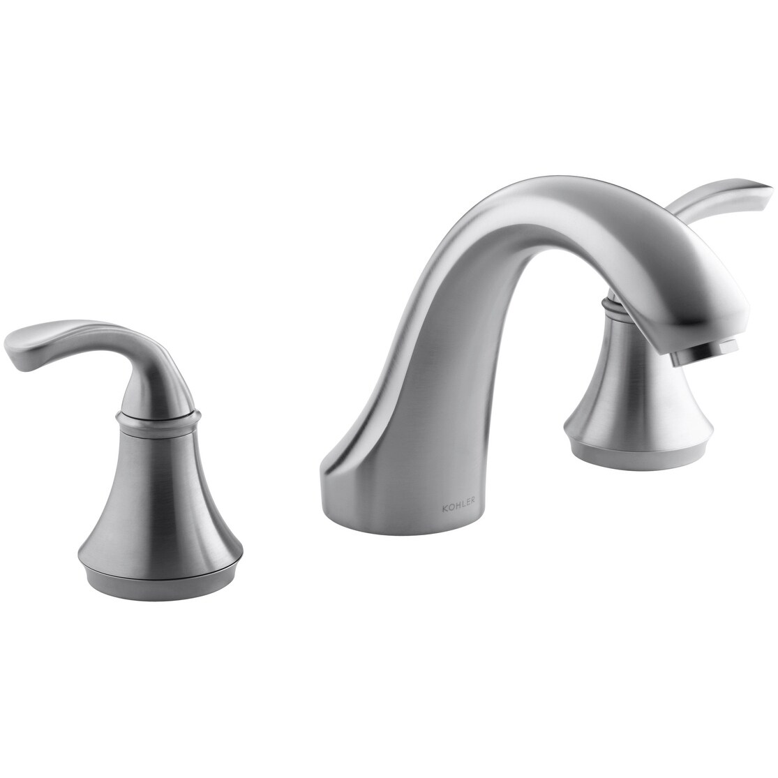 Shop Kohler K T10278 4 Double Handle Deck Mounted Roman Tub Filler