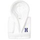 preview thumbnail 50 of 103, Sweet Kids 100% Polyester SUPER PLUSH Double Brushed Hooded Bathrobe with Navy Bookman Monogram H - Large